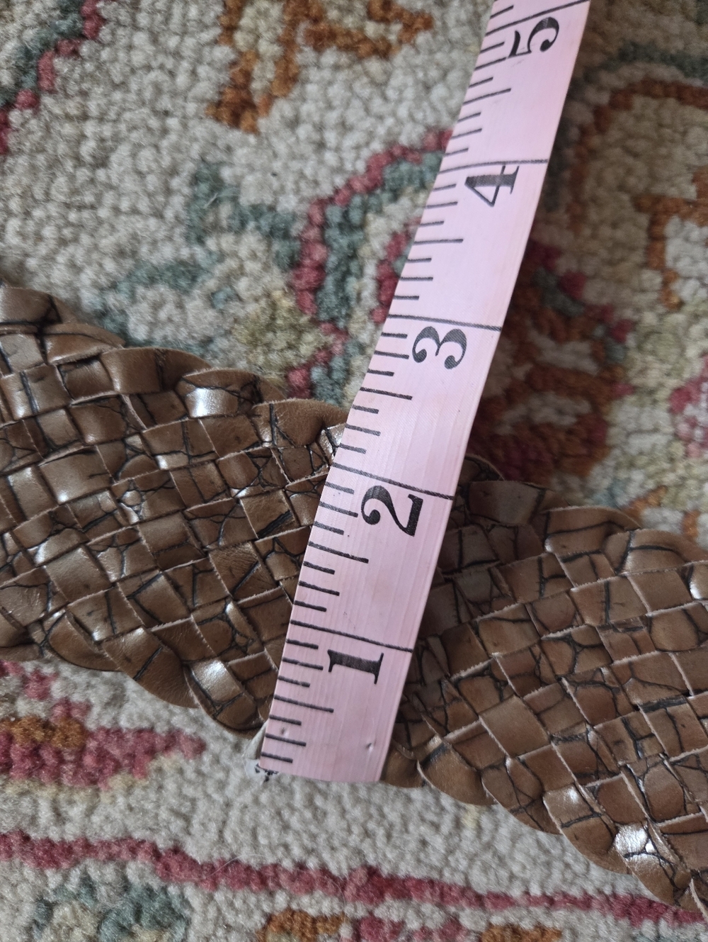 Y2k Streets AHEAD LEATHER Belt With Metal Leopards - Picture 9 of 16